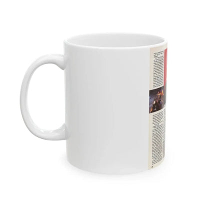 Yvonne Craig #211 - Femme Fatales Mag. December '98 Vol. 7 Issue #7 (Vintage Female Icon) White Coffee Mug - Go Mug Yourself