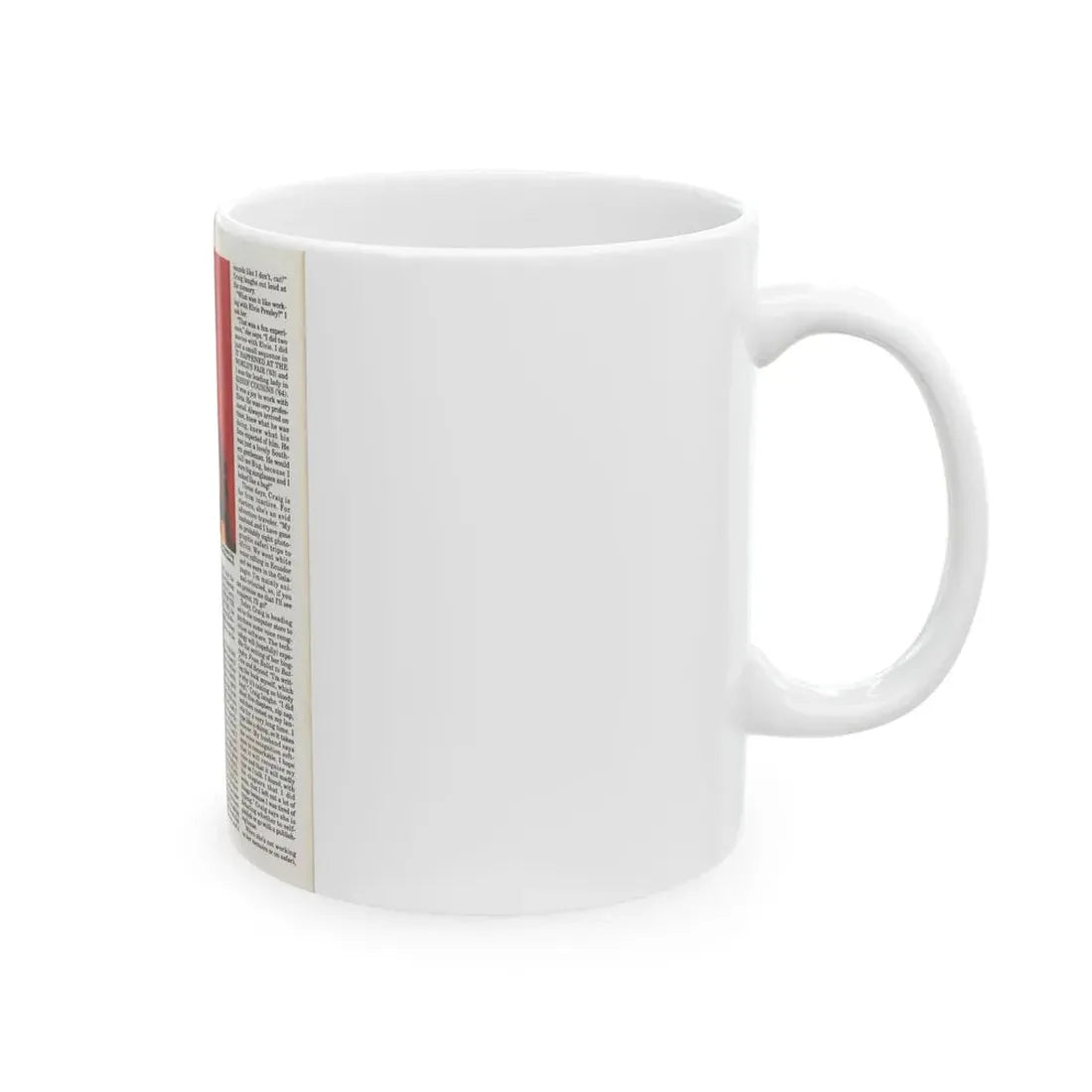 Yvonne Craig #211 - Femme Fatales Mag. December '98 Vol. 7 Issue #7 (Vintage Female Icon) White Coffee Mug - Go Mug Yourself