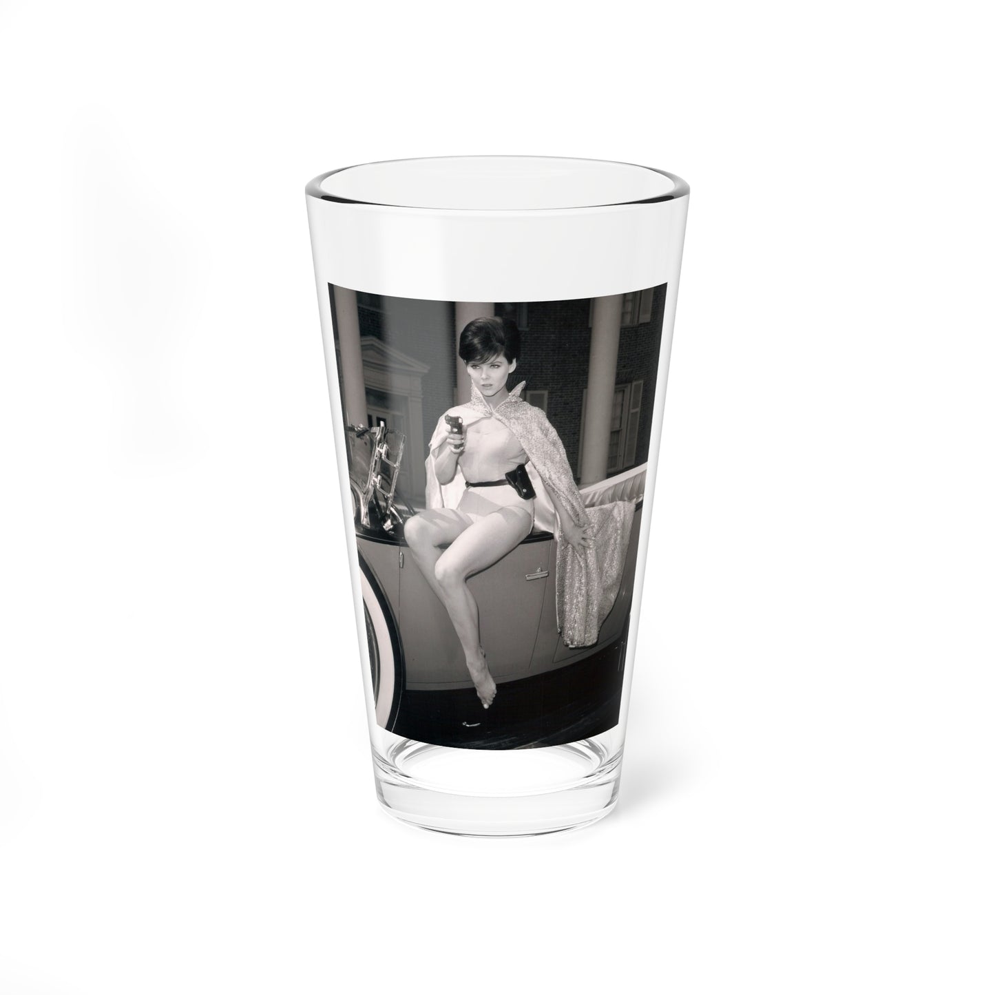 Yvonne Craig #211 (Vintage Female Icon) Pint Glass 16oz-16oz-Go Mug Yourself