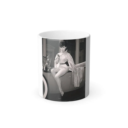 Yvonne Craig #211 (Vintage Female Icons) Color Changing Mug 11oz-11oz-Go Mug Yourself