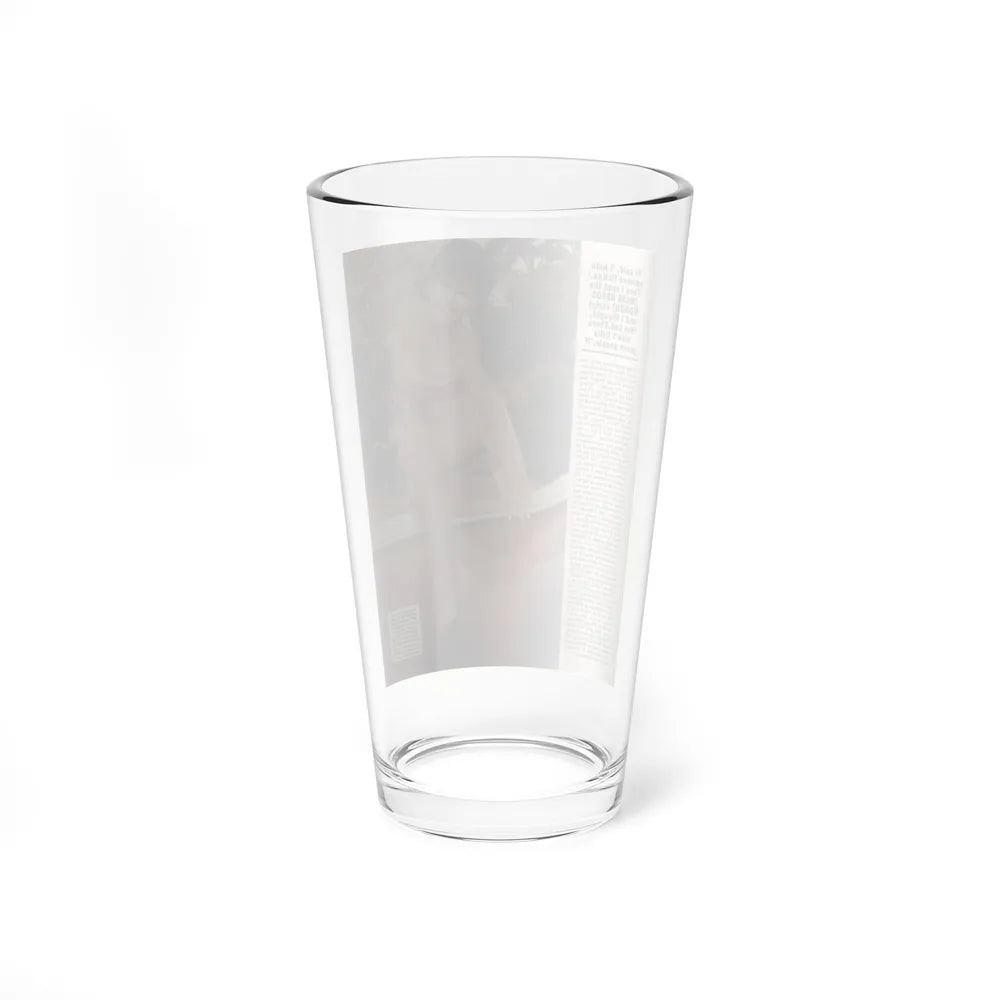Yvonne Craig #212 - Femme Fatales Mag. December '98 Vol. 7 Issue #7 (Vintage Female Icon) Pint Glass 16oz - Go Mug Yourself