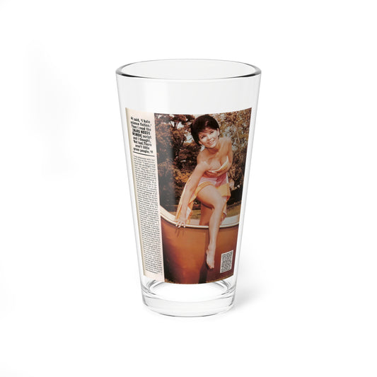 Yvonne Craig #212 - Femme Fatales Mag. December '98 Vol. 7 Issue #7 (Vintage Female Icon) Pint Glass 16oz-16oz-Go Mug Yourself