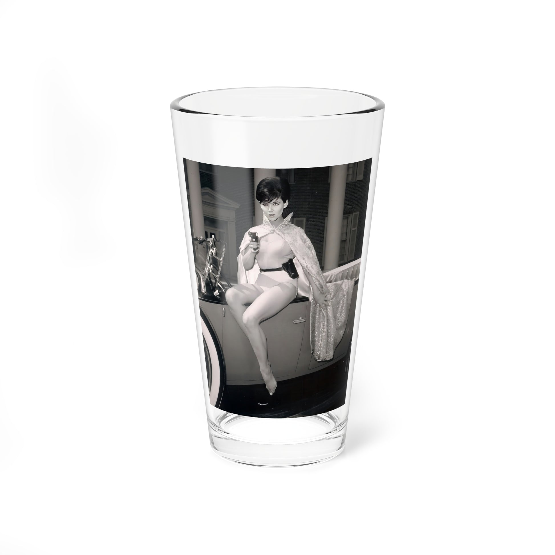 Yvonne Craig #212 (Vintage Female Icon) Pint Glass 16oz-16oz-Go Mug Yourself