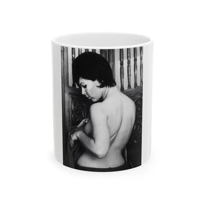 Yvonne Craig #214 (Vintage Female Icon) White Coffee Mug 11oz - Go Mug Yourself