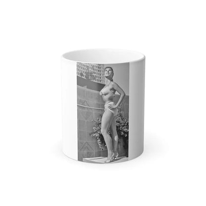 Yvonne Craig #215 (Vintage Female Icons) Color Changing Mug 11oz-11oz-Go Mug Yourself