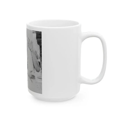 Yvonne Craig #218 (Vintage Female Icon) White Coffee Mug - Go Mug Yourself