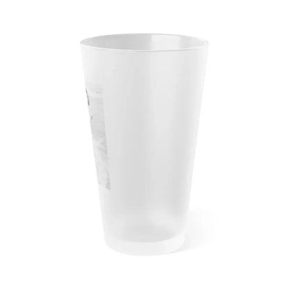 Yvonne Craig #220 (Vintage Female Icon) Frosted Pint Glass 16oz - Go Mug Yourself