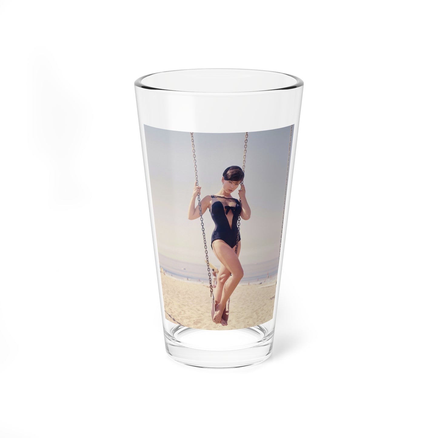 Yvonne Craig #237 (Vintage Female Icon) Pint Glass 16oz-16oz-Go Mug Yourself