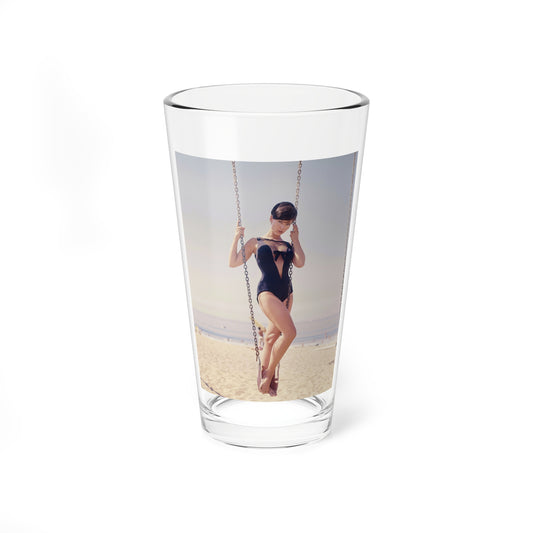 Yvonne Craig #237 (Vintage Female Icon) Pint Glass 16oz-16oz-Go Mug Yourself