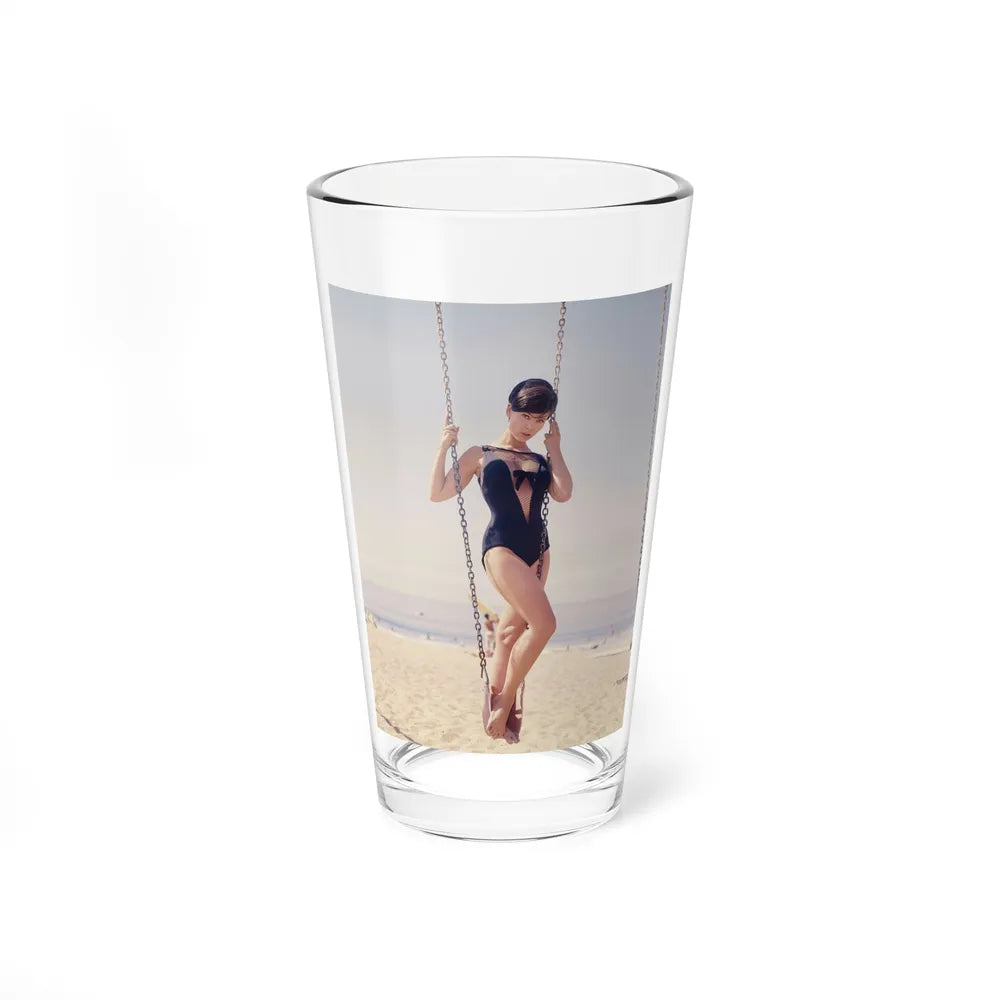 Yvonne Craig #237 (Vintage Female Icon) Pint Glass 16oz 16oz - Go Mug Yourself
