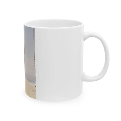 Yvonne Craig #237 (Vintage Female Icon) White Coffee Mug - Go Mug Yourself