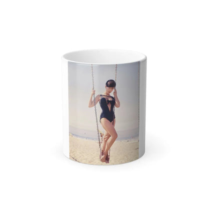 Yvonne Craig #237 (Vintage Female Icons) Color Changing Mug 11oz-11oz-Go Mug Yourself