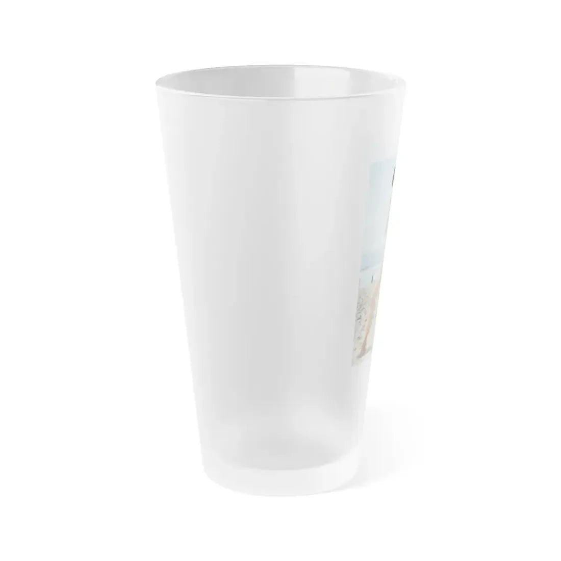 Yvonne Craig #239 (Vintage Female Icon) Frosted Pint Glass 16oz - Go Mug Yourself