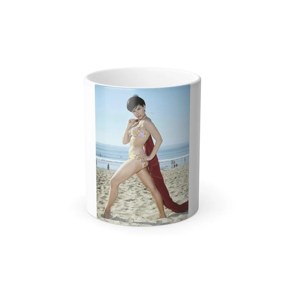Yvonne Craig #239 (Vintage Female Icons) Color Changing Mug 11oz-11oz-Go Mug Yourself