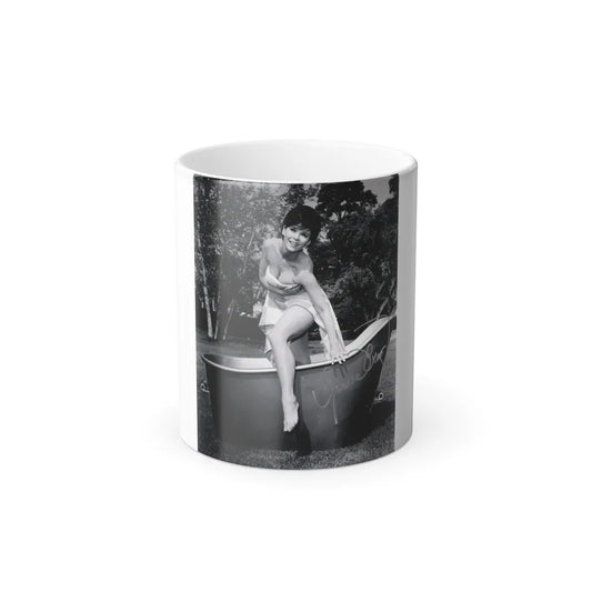 Yvonne Craig #242 (Vintage Female Icons) Color Changing Mug 11oz-11oz-Go Mug Yourself