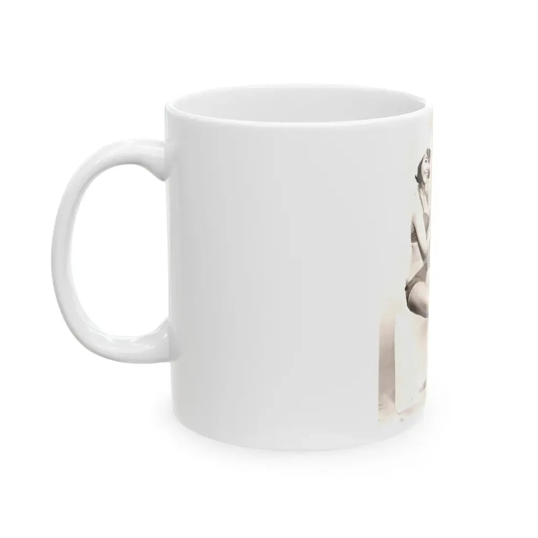 Yvonne Craig #243 (Vintage Female Icon) White Coffee Mug - Go Mug Yourself