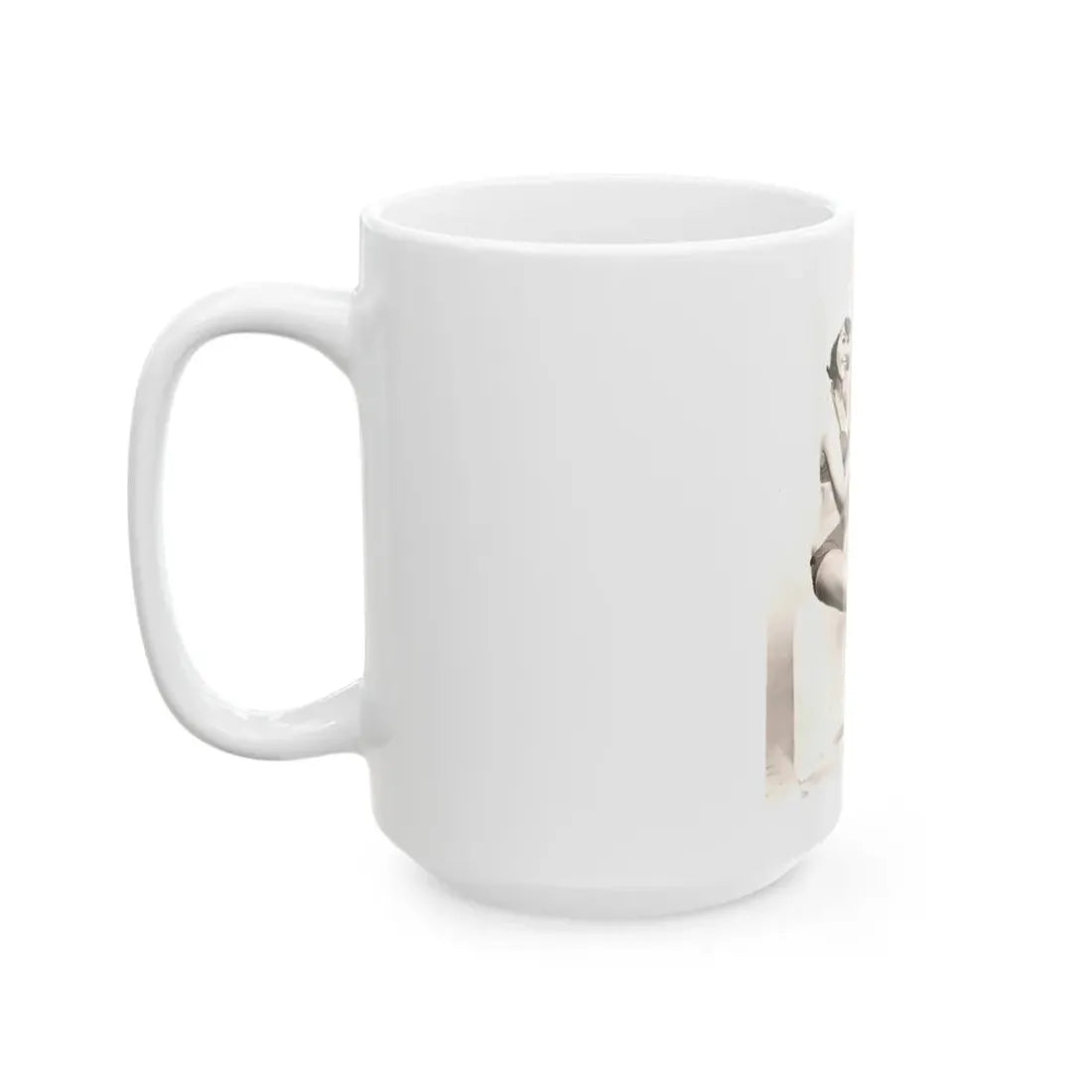 Yvonne Craig #243 (Vintage Female Icon) White Coffee Mug - Go Mug Yourself