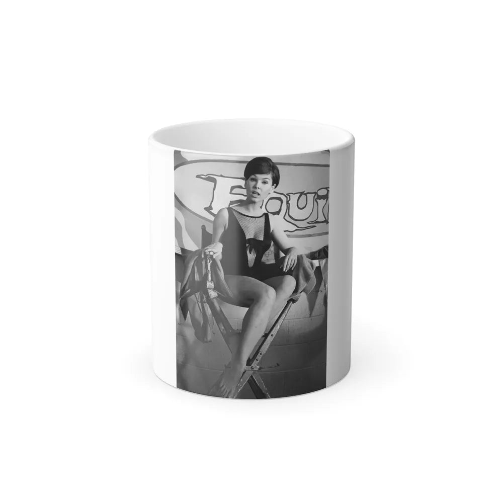 Yvonne Craig #245 (Vintage Female Icons) Color Changing Mug 11oz-11oz-Go Mug Yourself