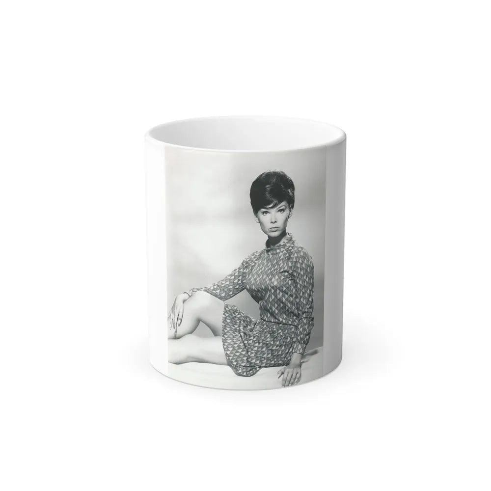 Yvonne Craig #246 (Vintage Female Icons) Color Changing Mug 11oz-11oz-Go Mug Yourself