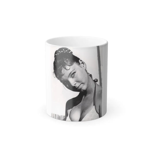 Yvonne Craig #248 (Vintage Female Icons) Color Changing Mug 11oz-11oz-Go Mug Yourself