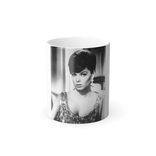 Yvonne Craig #250 (Vintage Female Icons) Color Changing Mug 11oz-11oz-Go Mug Yourself