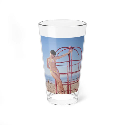Yvonne Craig #251 (Vintage Female Icon) Pint Glass 16oz 16oz - Go Mug Yourself