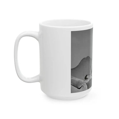 Yvonne Craig #252 (Vintage Female Icon) White Coffee Mug - Go Mug Yourself