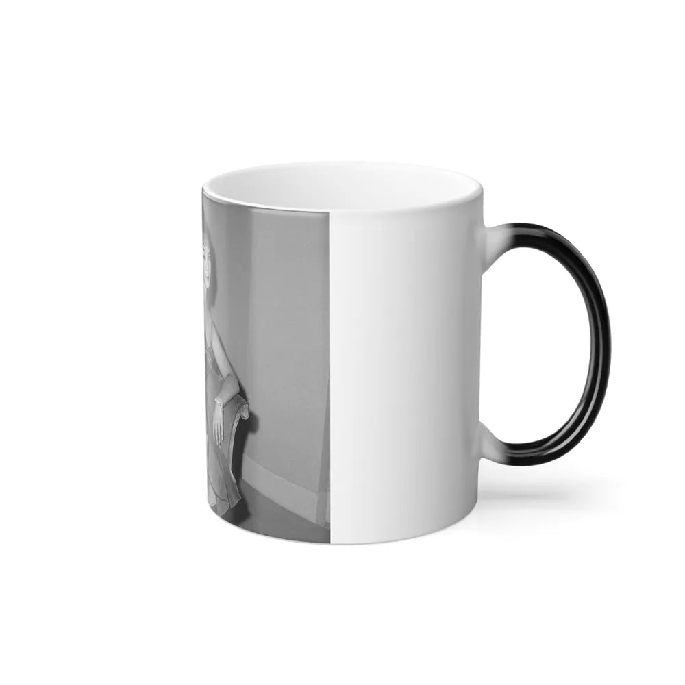 Yvonne Craig #252 (Vintage Female Icons) Color Changing Mug 11oz-Go Mug Yourself