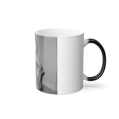 Yvonne Craig #252 (Vintage Female Icons) Color Changing Mug 11oz-Go Mug Yourself