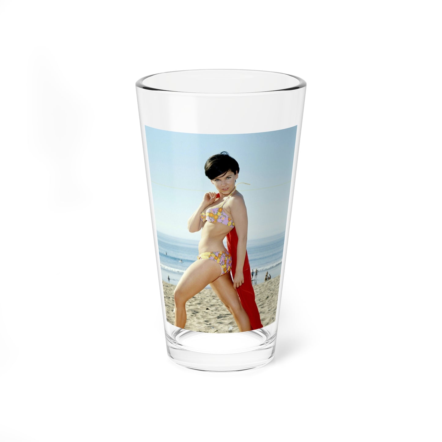 Yvonne Craig #254 (Vintage Female Icon) Pint Glass 16oz-16oz-Go Mug Yourself