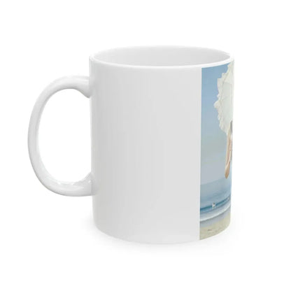 Yvonne Craig #256 (Vintage Female Icon) White Coffee Mug - Go Mug Yourself