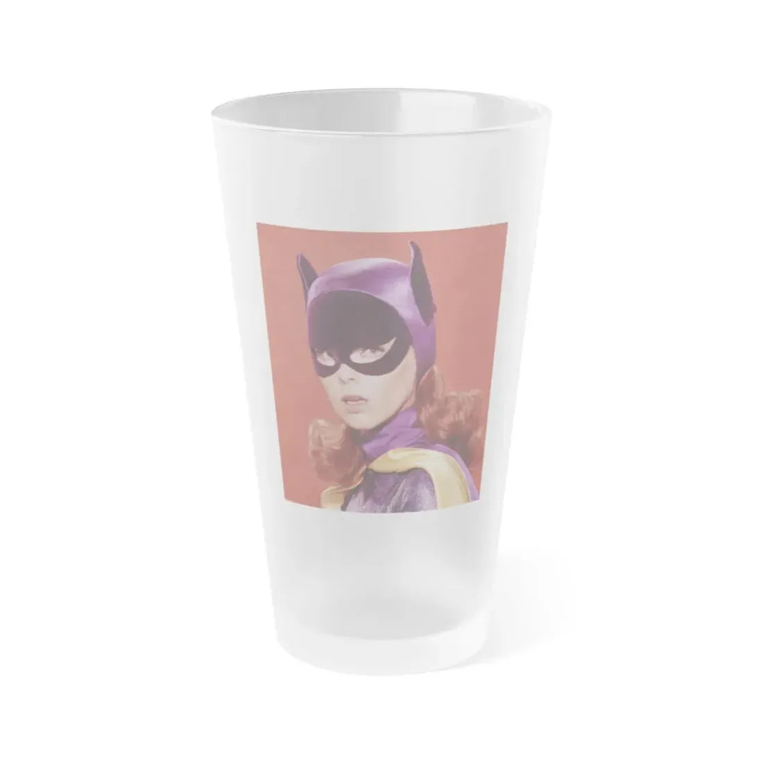 Yvonne Craig #258 (Vintage Female Icon) Frosted Pint Glass 16oz 16oz Frosted - Go Mug Yourself