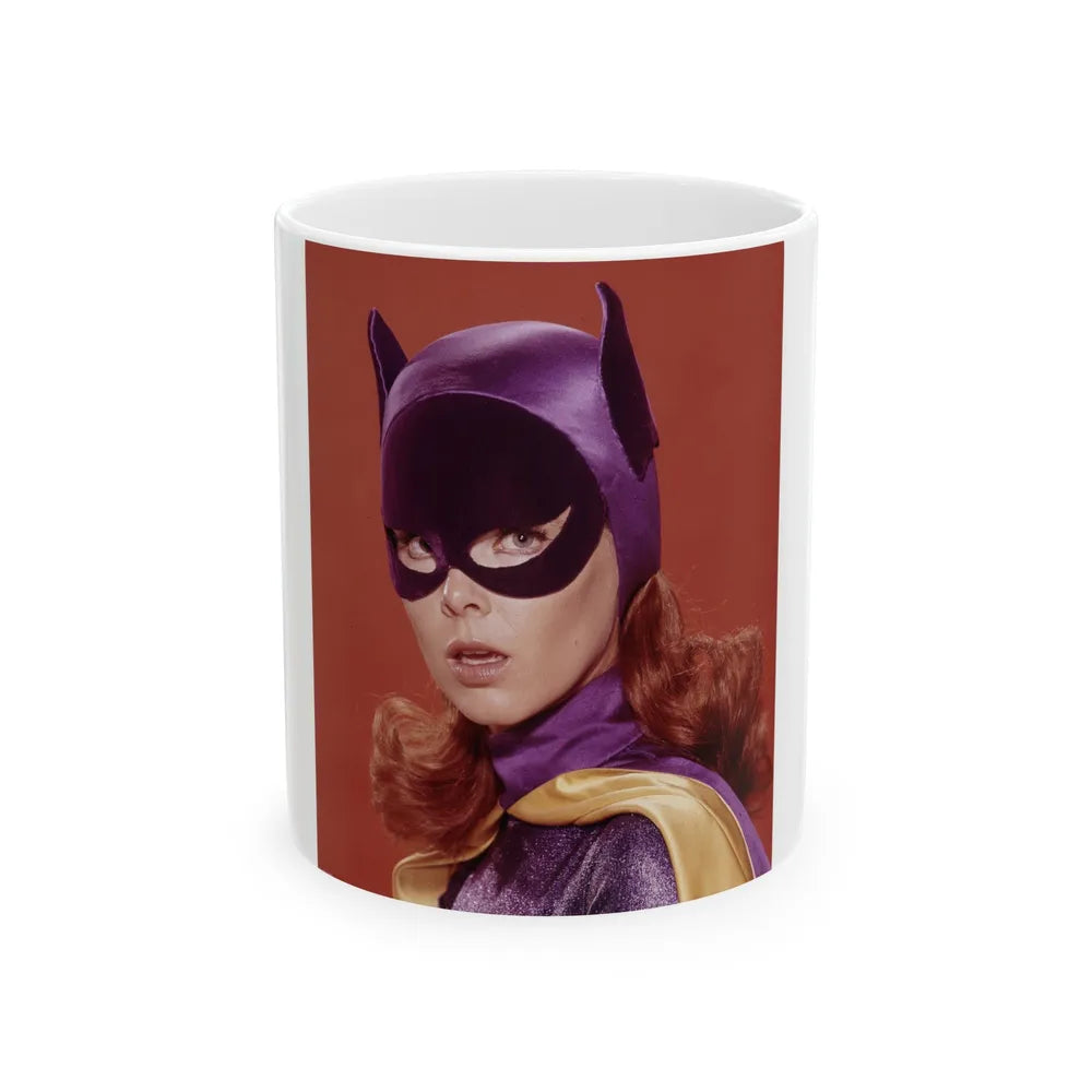 Yvonne Craig #258 (Vintage Female Icon) White Coffee Mug-11oz-Go Mug Yourself