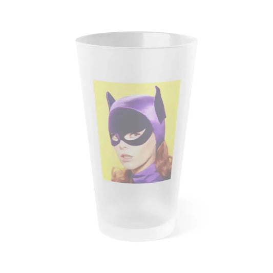 Yvonne Craig #259 (Vintage Female Icon) Frosted Pint Glass 16oz 16oz Frosted - Go Mug Yourself