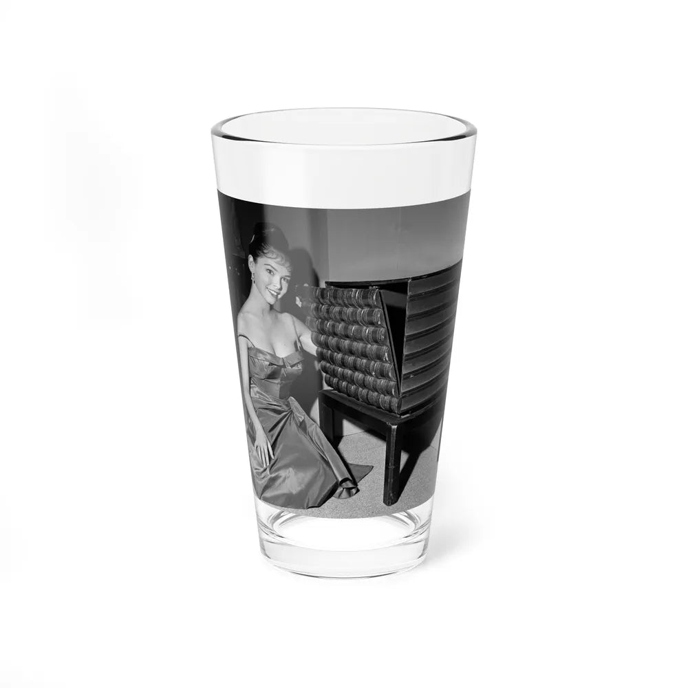 Yvonne Craig #261 (Vintage Female Icon) Pint Glass 16oz 16oz - Go Mug Yourself