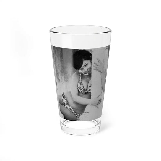 Yvonne Craig #262 (Vintage Female Icon) Pint Glass 16oz 16oz - Go Mug Yourself
