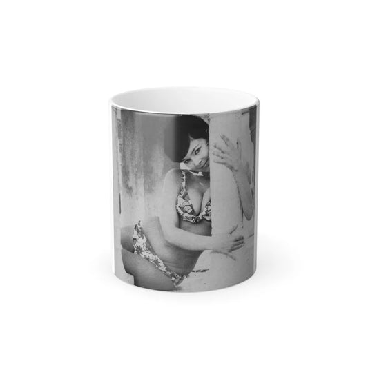 Yvonne Craig #262 (Vintage Female Icons) Color Changing Mug 11oz-11oz-Go Mug Yourself
