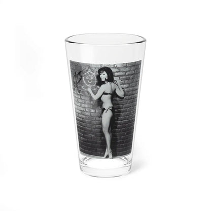 Yvonne Craig #263 (Vintage Female Icon) Pint Glass 16oz 16oz - Go Mug Yourself
