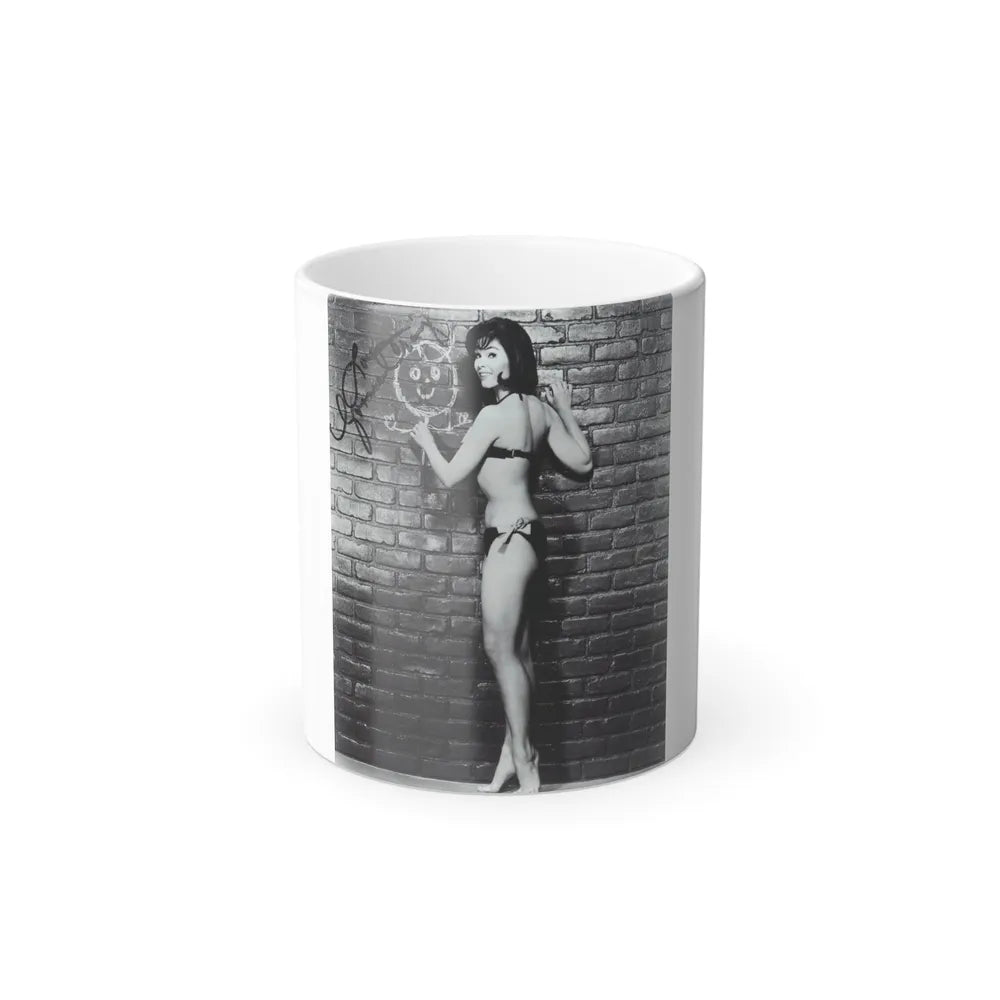 Yvonne Craig #263 (Vintage Female Icons) Color Changing Mug 11oz-11oz-Go Mug Yourself