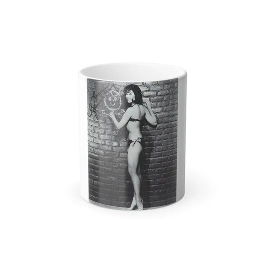 Yvonne Craig #263 (Vintage Female Icons) Color Changing Mug 11oz-11oz-Go Mug Yourself