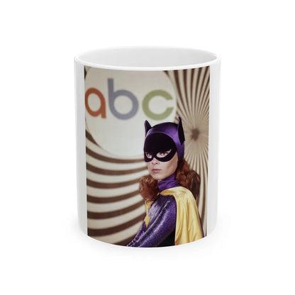 Yvonne Craig #265 (Vintage Female Icon) White Coffee Mug-11oz-Go Mug Yourself