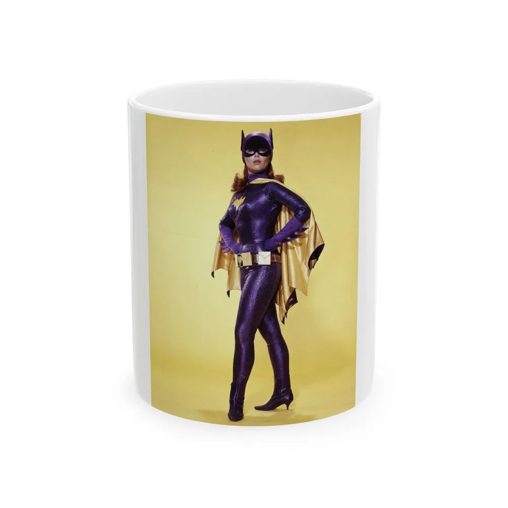 Yvonne Craig #266 (Vintage Female Icon) White Coffee Mug-11oz-Go Mug Yourself