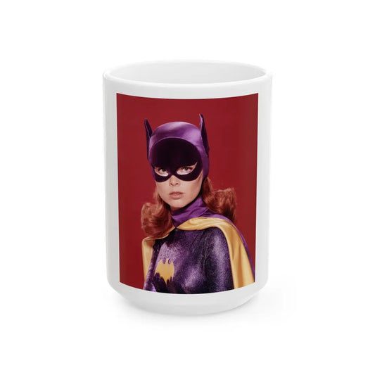 Yvonne Craig #268 (Vintage Female Icon) White Coffee Mug-15oz-Go Mug Yourself