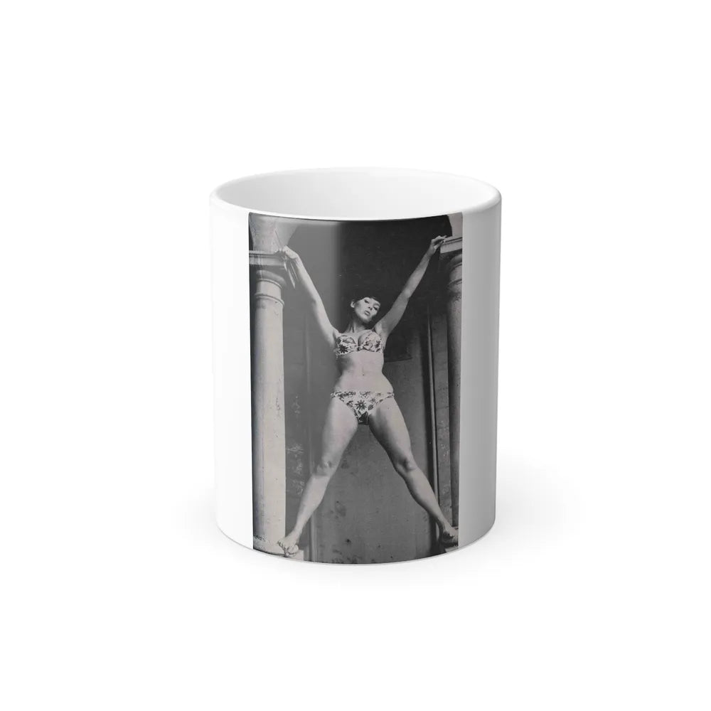 Yvonne Craig #270 (Vintage Female Icons) Color Changing Mug 11oz-11oz-Go Mug Yourself