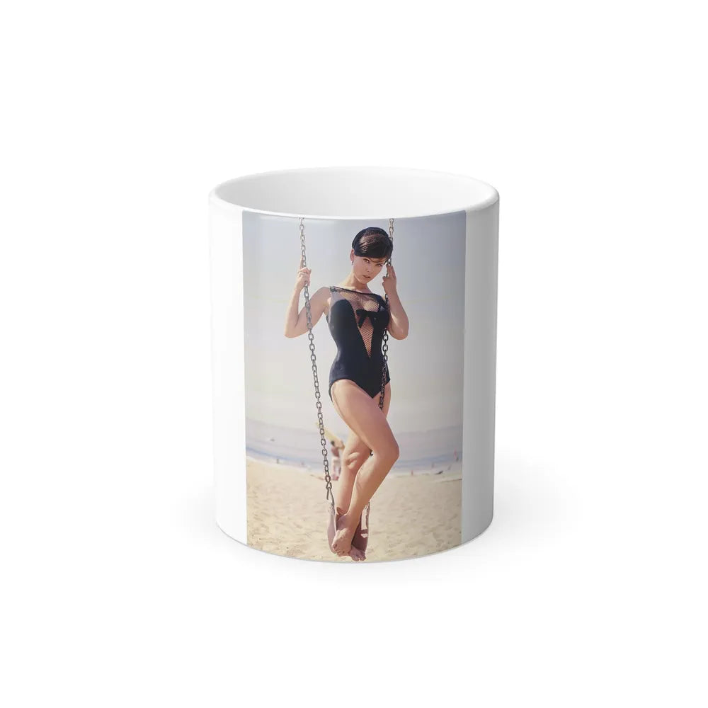 Yvonne Craig #272 (Vintage Female Icons) Color Changing Mug 11oz-11oz-Go Mug Yourself