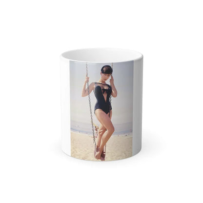 Yvonne Craig #272 (Vintage Female Icons) Color Changing Mug 11oz-11oz-Go Mug Yourself