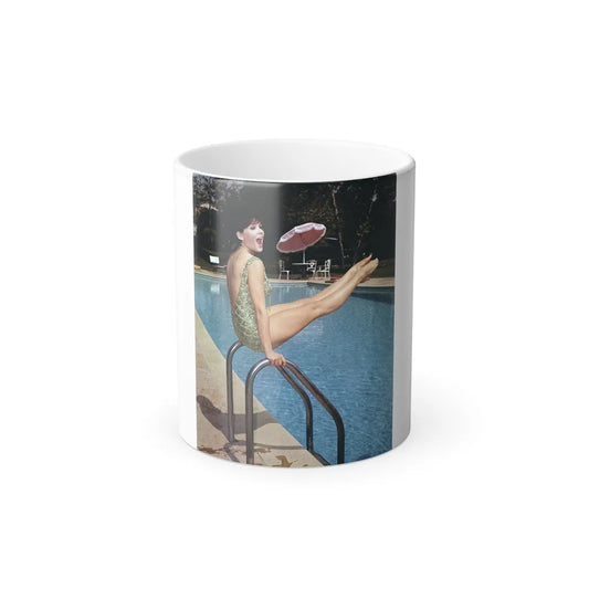 Yvonne Craig #273 (Vintage Female Icons) Color Changing Mug 11oz-11oz-Go Mug Yourself