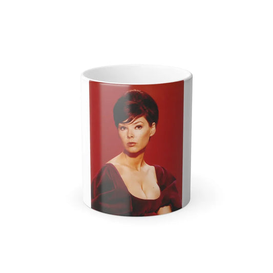 Yvonne Craig #29 (Vintage Female Icons) Color Changing Mug 11oz-11oz-Go Mug Yourself