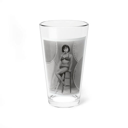Yvonne Craig #32 (Vintage Female Icon) Pint Glass 16oz 16oz - Go Mug Yourself