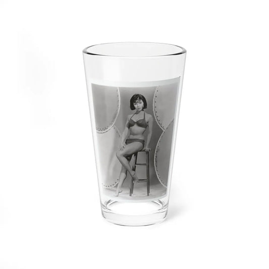 Yvonne Craig #32 (Vintage Female Icon) Pint Glass 16oz 16oz - Go Mug Yourself